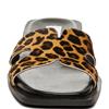 STEVE MADDEN WOMENS SLIDE SANDAL - LEOPARD